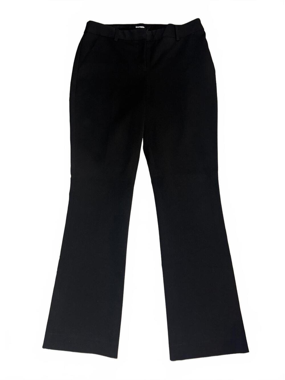 Women’s Express black bootcut mid rise stretch trousers Size 10R